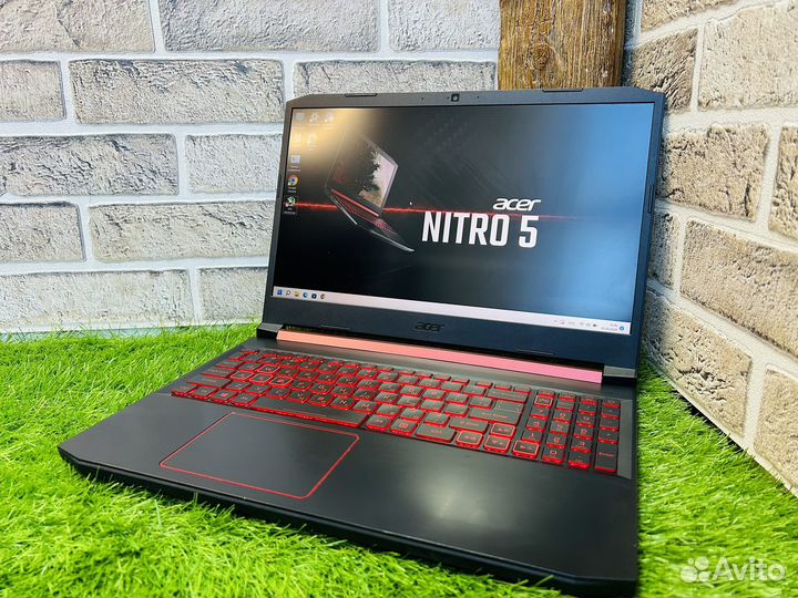 Игровой 8 ядер Acer I5-8300H/Ram8/ GTX 1050/SSD512