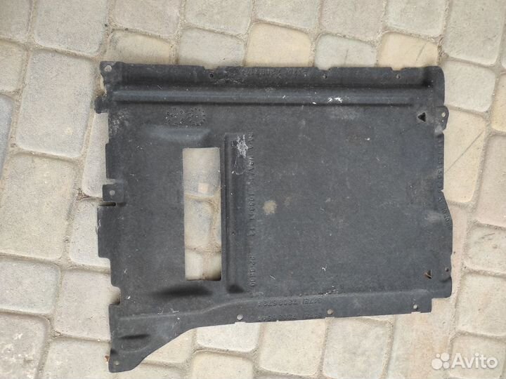 Защита днища средняя BMW X5 X6 F15 F16