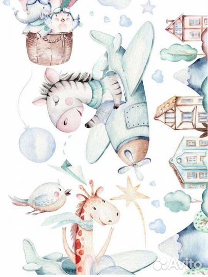 Интерьерные наклейки