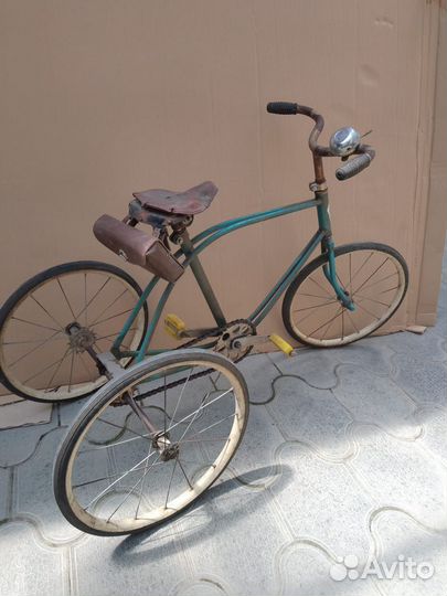 Детский трехколесный велосипед СССР