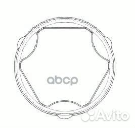 Пыльник ШРУСа ком/кт внутр.и внеш. land rover