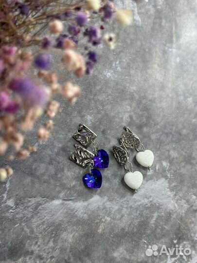 Серьги ручной работы