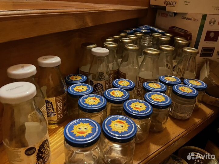 Банки из под детского питания 100г, бутылочки 0,2л