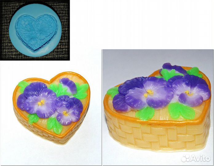 Формы для мыла силиконовые