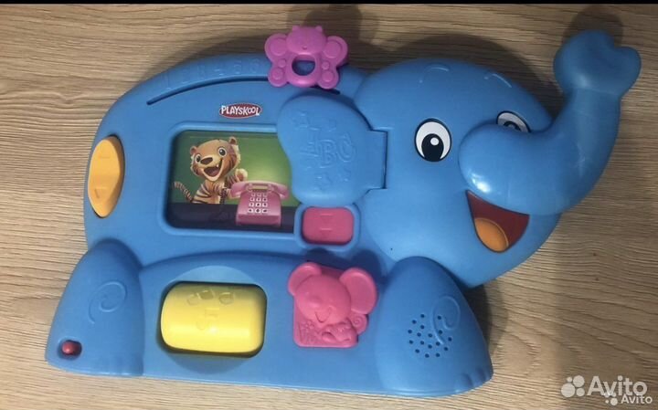 Слон hasbro «изучаем буквы»
