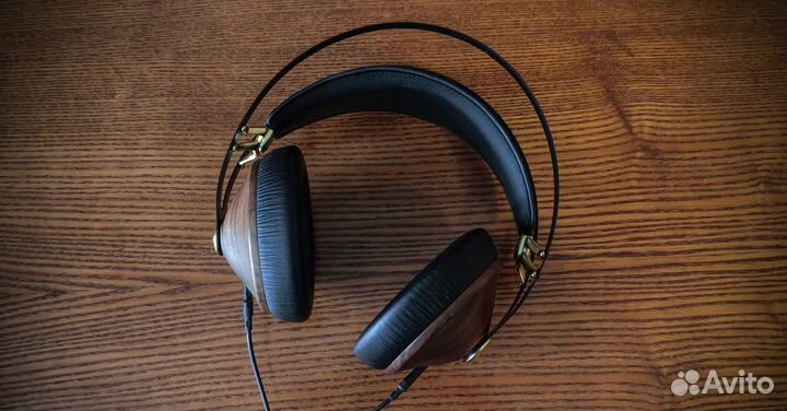 Наушники Meze Audio 99 classics Walnut Gold