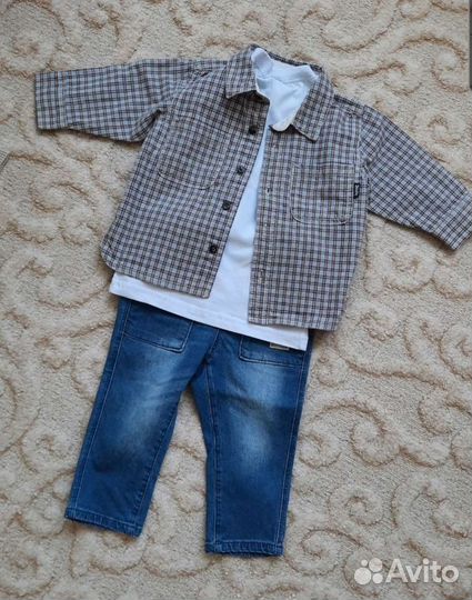 Рубашка H&М р.74