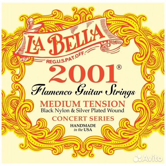 LA bella 2001FM - Струны для классической гитары