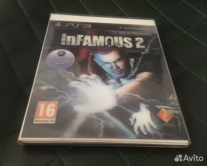 Infamous 2 first print PS3