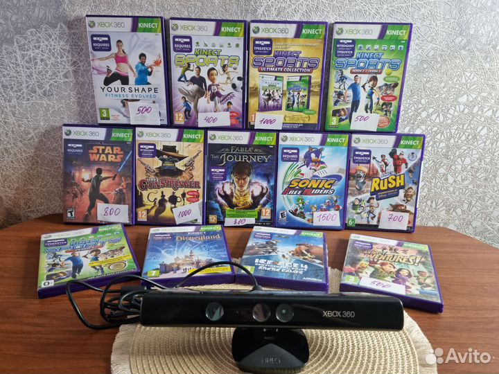 Kinect xbox 360 лицензионные диски