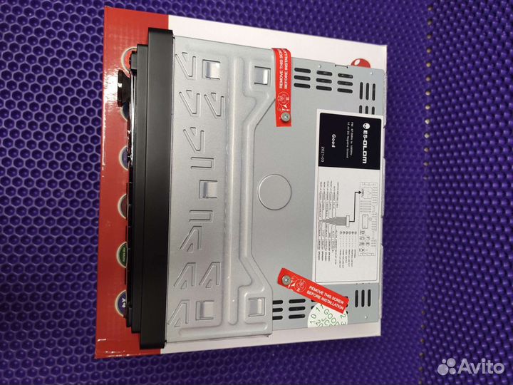 Магнитола 1 din Блютуз DVD/MP4 с дисководом