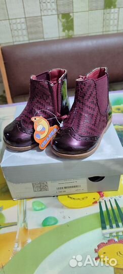 Ботинки весенние детские