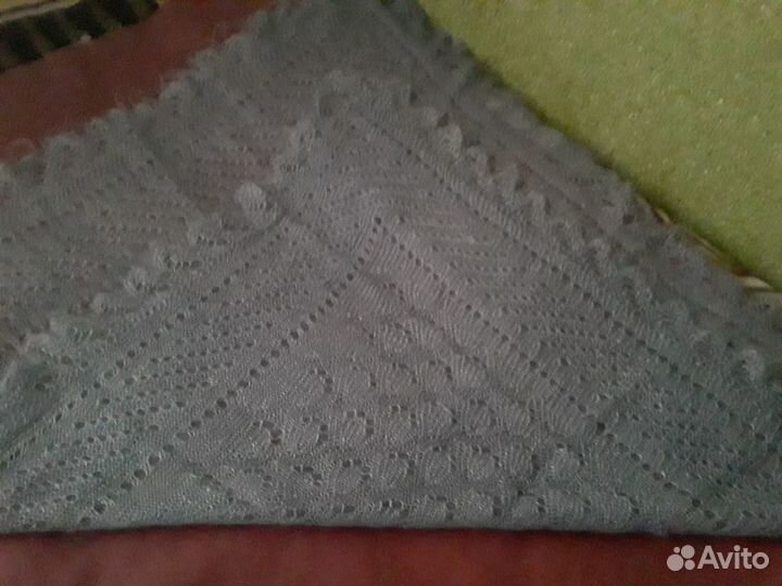 Пуховый платок/паутинка/шаль из козьего пуха