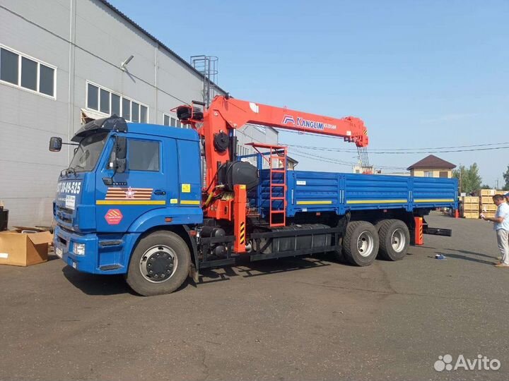 КамАЗ 65117 с КМУ, 2021