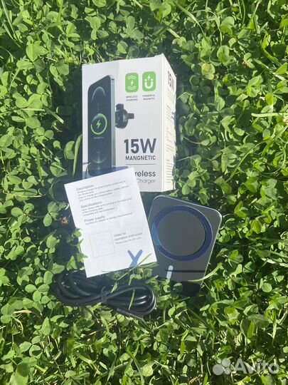 Беспроводное зарядное устройство в машину 15w