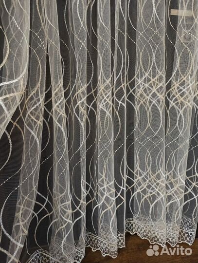 Тюль отрез 5 метров