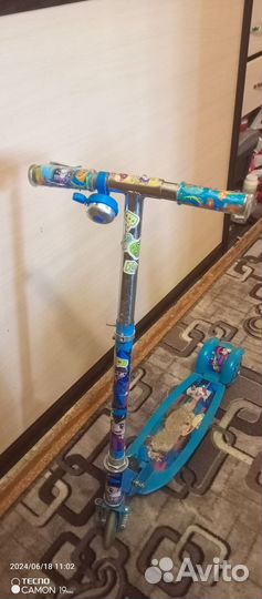 Самокат детский трехколесный