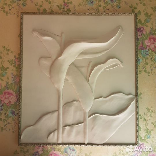 Картина барельеф, скульптура