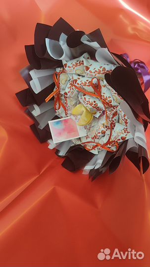 Сладкие букеты из конфет