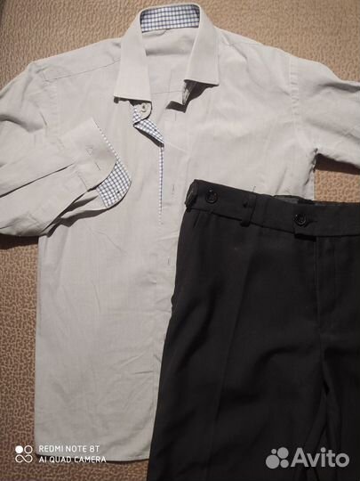 Костюм для мальчика 6-7лет плюс туфли, рубашка