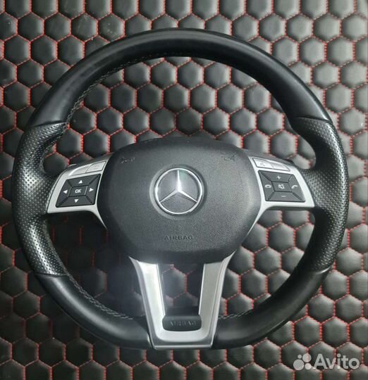 Руль в сборе с подушкой SRS Mercedes W212