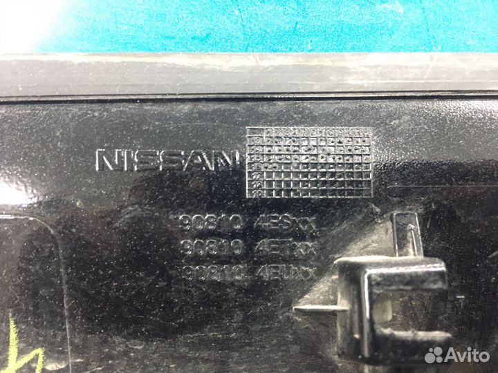 Накладка ручка двери багажника Nissan Qashqai J11