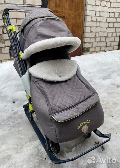 Санки Nika kids на колесах