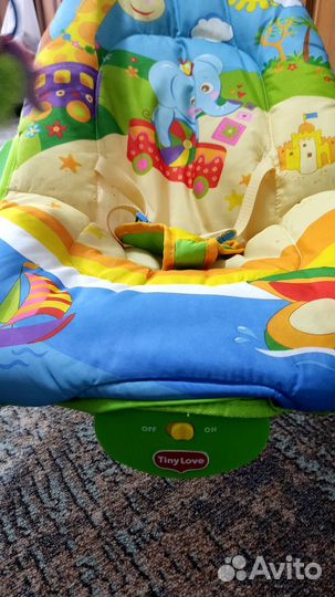 Детский шезлонг tiny love