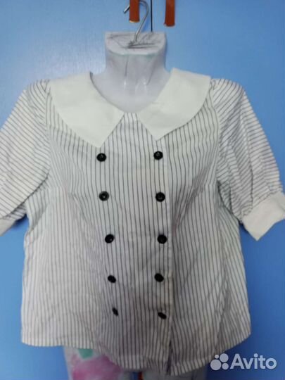 Легкие летние женские блузки советских времен