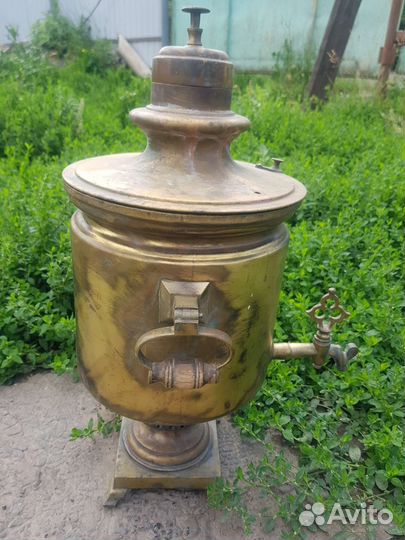 Самовар угольный старинный