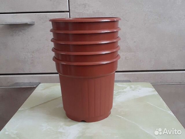 Кашпо для цветов / рассады цена за 5шт