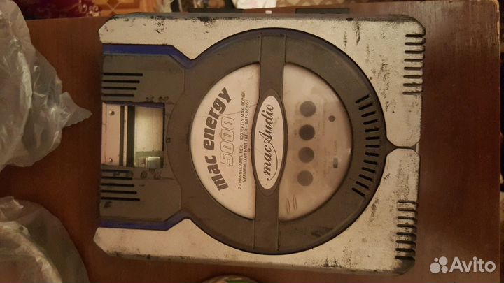 Усилитель MacAudio Mac Energy 5000, с колонками н