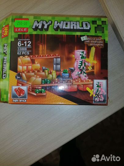 Конструктор lego майнкрафт