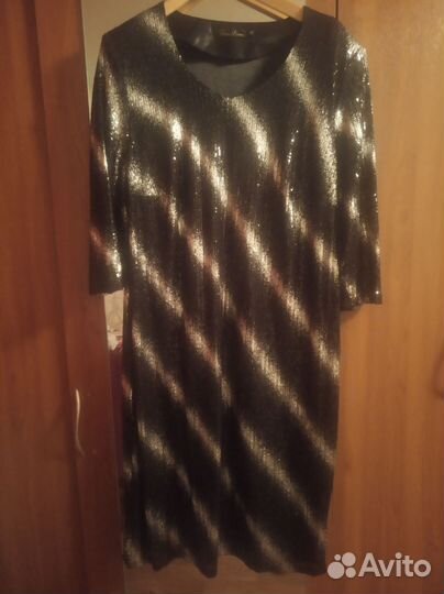 Вечернее платье 56 размер бу