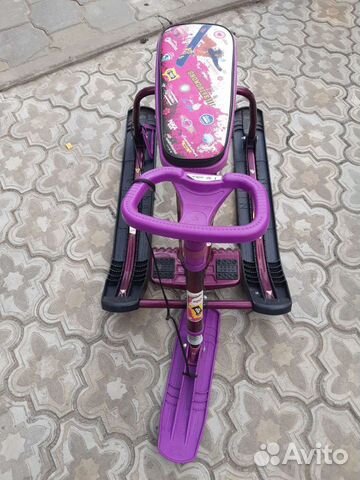 Детский снегокат бу