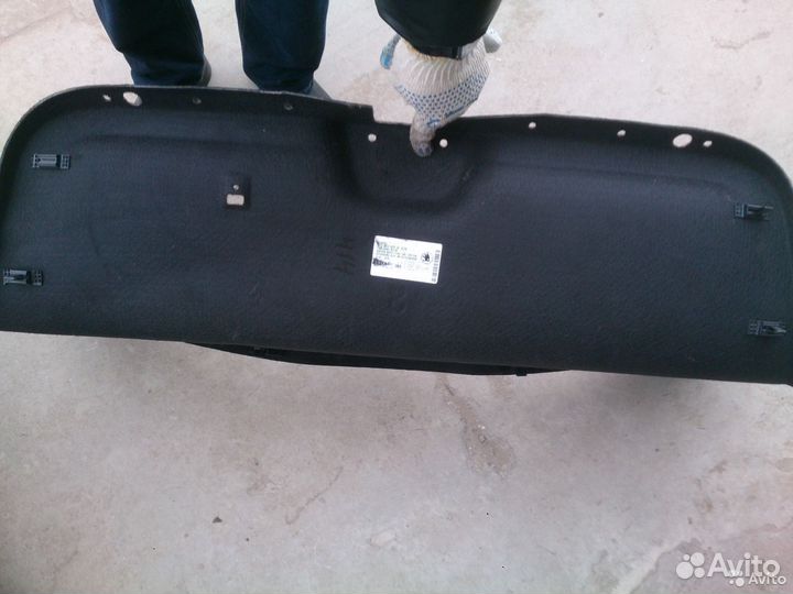 Skoda Octavia III A7 - Обшивка крышки багажника