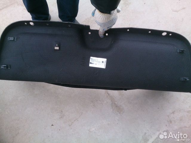 Skoda Octavia III A7 - Обшивка крышки багажника