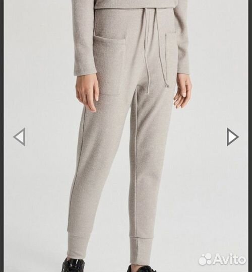 Джогерры новые теплые Cropp L