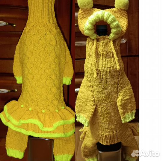 Вязаная одежда для собак