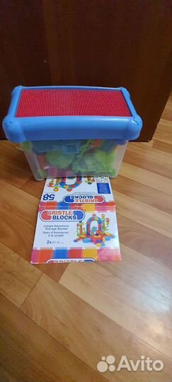 Игольчатый конструктор bristle blocks