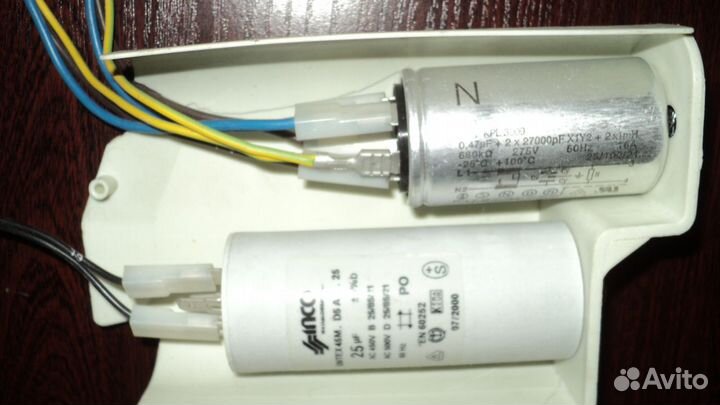 Пусковые конденсаторы для стиральной машины