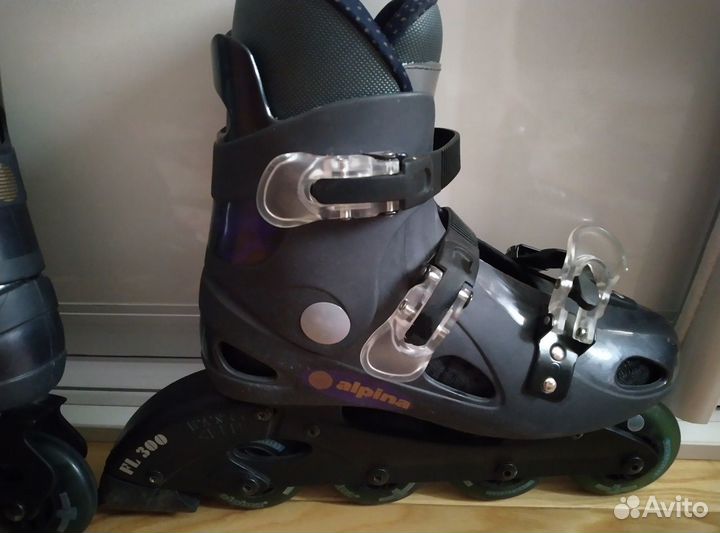 Роликовые коньки Alpina, размер 38-39