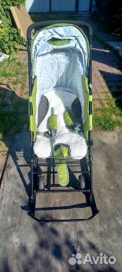 Детские санки коляска