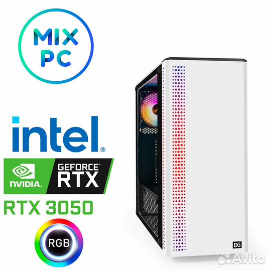 Компьютер i3 10100F + RTX3050
