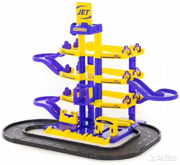 Паркинг JET 4-уровневый с дорогой