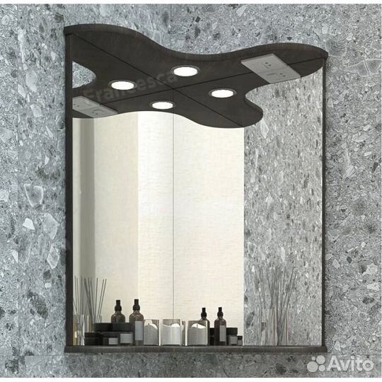 Зеркало Francesca Империя 65 угловое венге