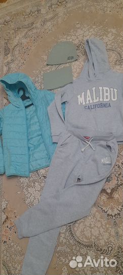 Вещи пакетом на девочку 140 146