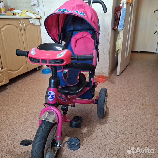 Детская коляска велосипед