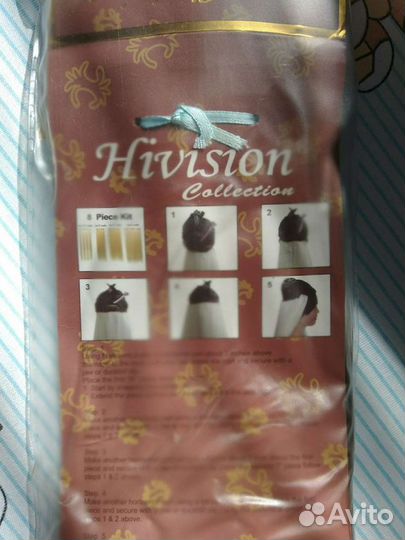 Шиньон из искусственного волоса