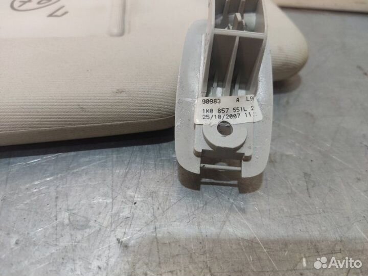 Козырек солнцезащитный передний левый Volkswagen